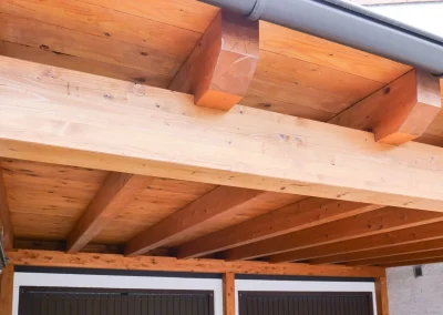 Carport Holz Vorne